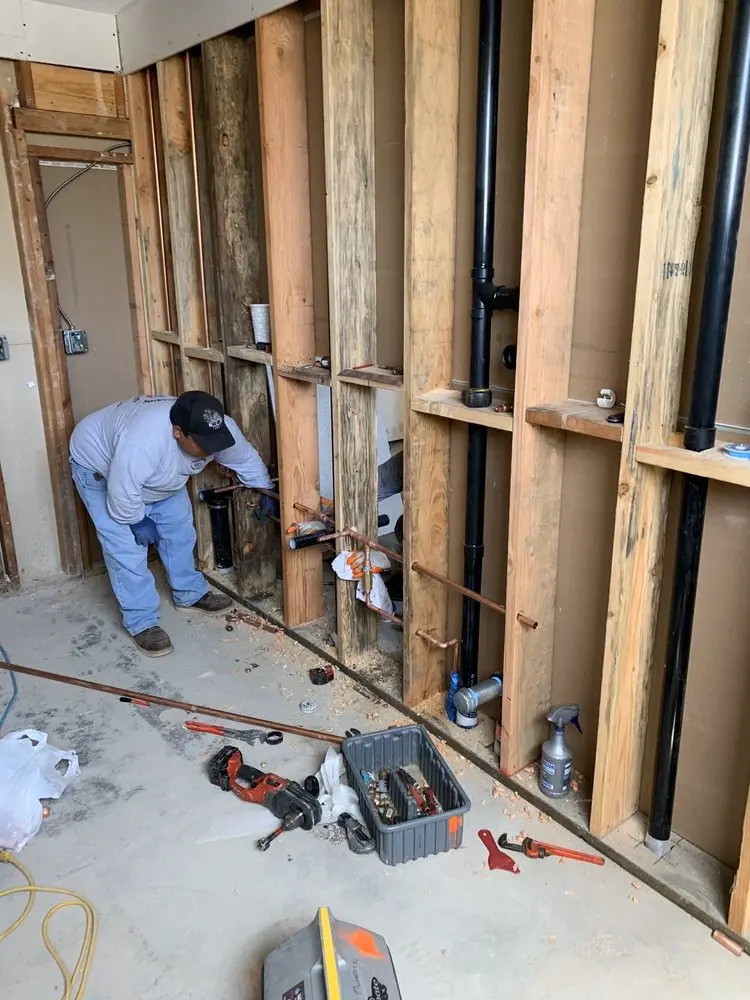 Commercial rough-in plumbing for Commercial Plumbing in New Hartford